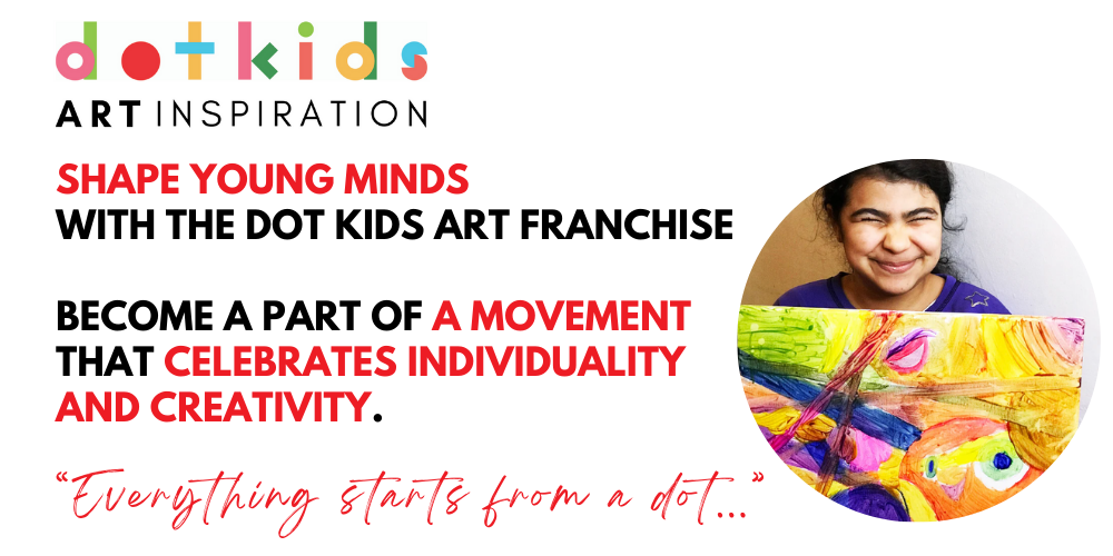Shape Young Minds with The Dot Kids Art Franchise