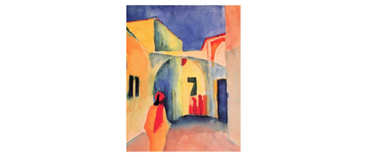 August Macke Inspired Art