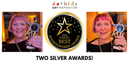 Double Silver Win for Dot Kids Founder, Julie Bevan at the Best Business Women Awards!