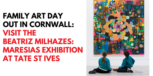 Family Art Day Out in Cornwall: Visit the Beatriz Milhazes: Maresias Exhibition at Tate St Ives