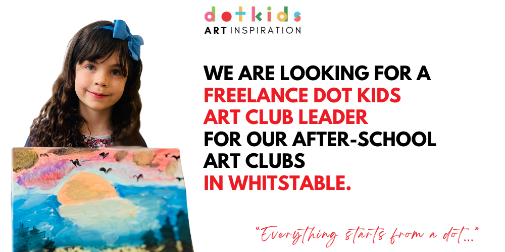 Freelance Art Leader Job in Whitstable – Join Dot Kids
