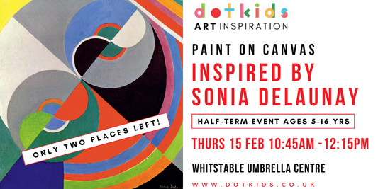 Ignite Your Child's Creativity at the Sonia Delaunay Art Inspiration Workshop in Whitstable, with Dot Kids