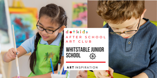 Unleash Your Child's Creativity with Dot Kids Art Club at Whitstable Junior School
