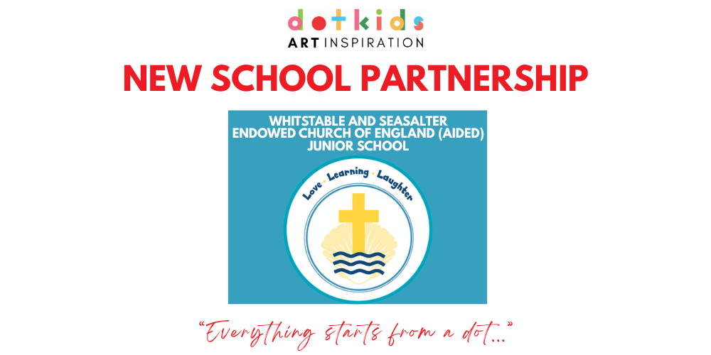 Dot Kids Art School Partnership Launching at The Endowed Church of England Junior School in Whitstable, Kent