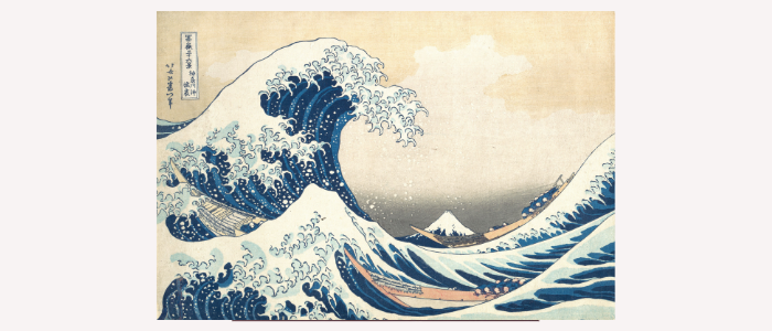 Hokusai's Great Wave Inspired Art
