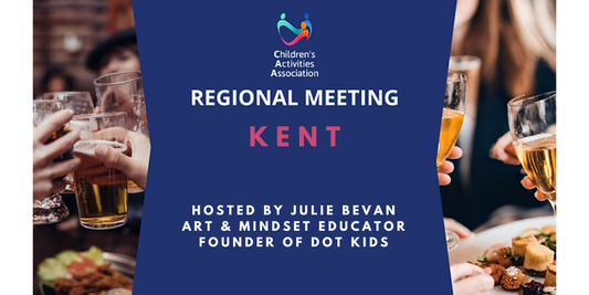 Julie Bevan from Dot Kids to Organise Children’s Activities Association Kent Regional Meetings