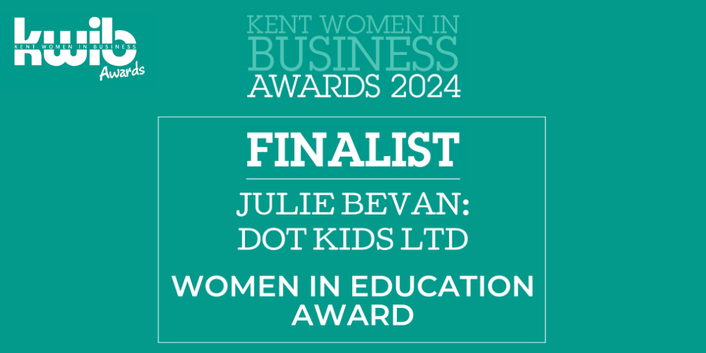 Dot Kids Founder Julie Bevan, Named Finalist in Kent Women in Business Awards 2024