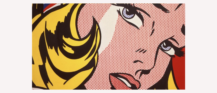 Roy Lichtenstein Inspired Pop Art