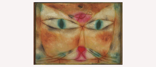 Paul Klee Cat & Bird Inspired Art