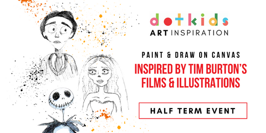 Spark Your Child’s Imagination at Our Tim Burton Art Inspiration Workshop, in Whitstable – This Halloween!