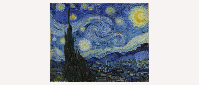 Van Gogh's Starry Night Inspired Art