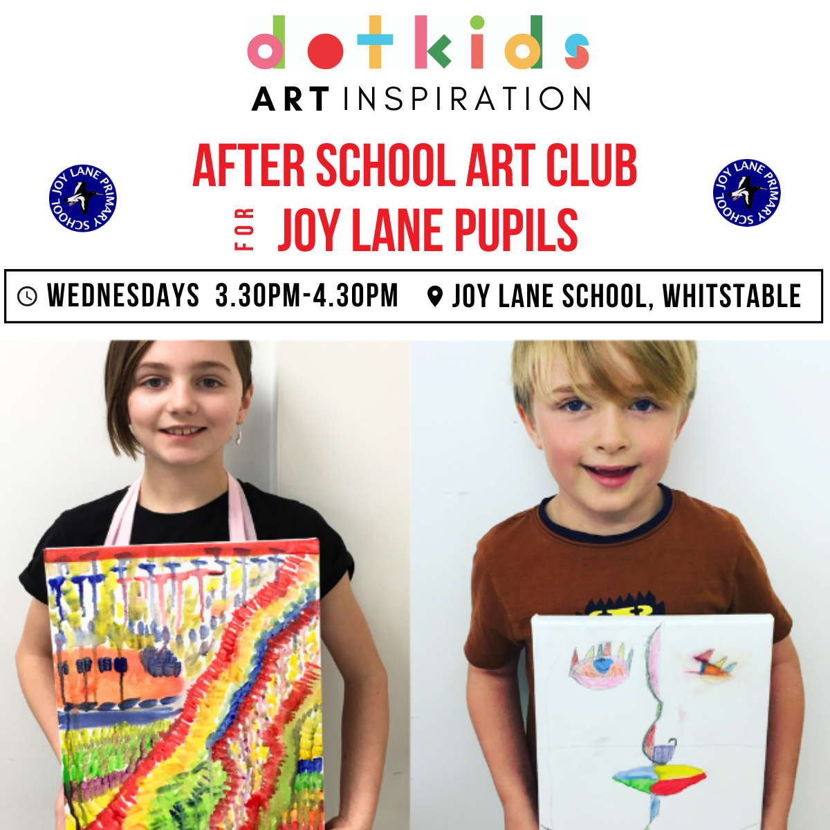 After School Art Club: For Children At Joy Lane Primary School in Whitstable