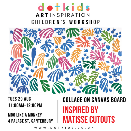 Matisse Cutouts Art Inspiration Workshop For Children