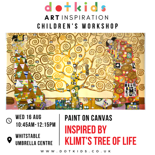 Klimt's Tree Of Life Art Inspiration Workshop For Children