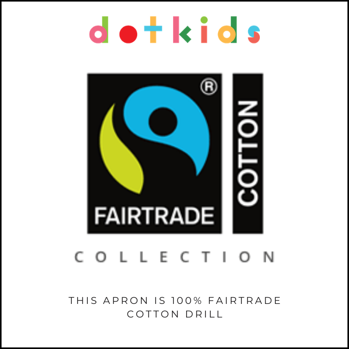 Dot Kids Children's Fabric Art Apron