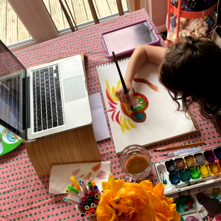 ON DEMAND: Keith Haring Family Online Art Workshop For Children