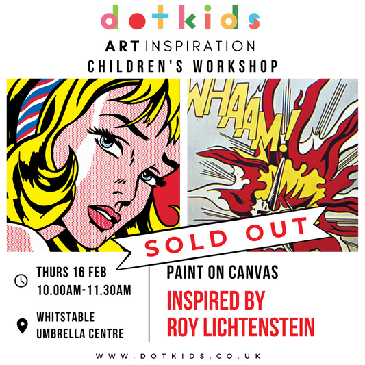 Roy Lichtenstein Art Inspiration Workshop For Children