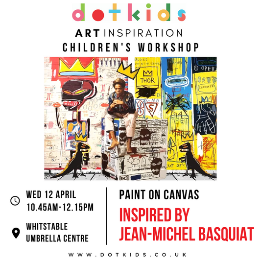 Jean-Michel Basquiat Art Inspiration Workshop For Children