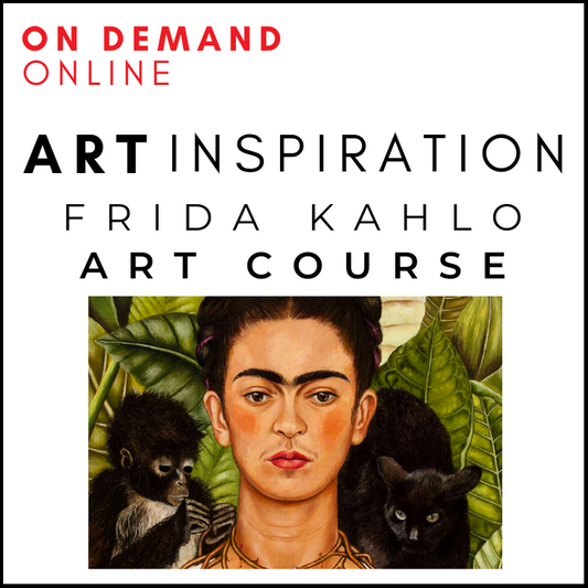 Frida Kahlo On Demand Online Art Course For Children