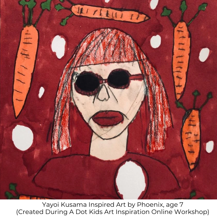 ON DEMAND: Yayoi Kusama Online Art Workshop For Children